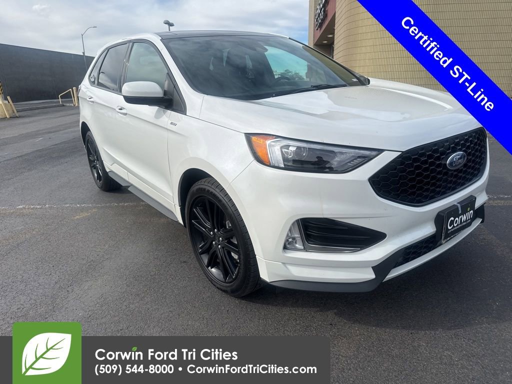 Used 2022 Ford Edge ST-Line w/ Class II Trailer Tow Package image 1