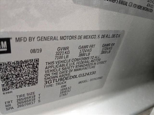 Used 2020 GMC Sierra 1500 SLT w/ X31 Off-Road Package AWD/4WD image 20