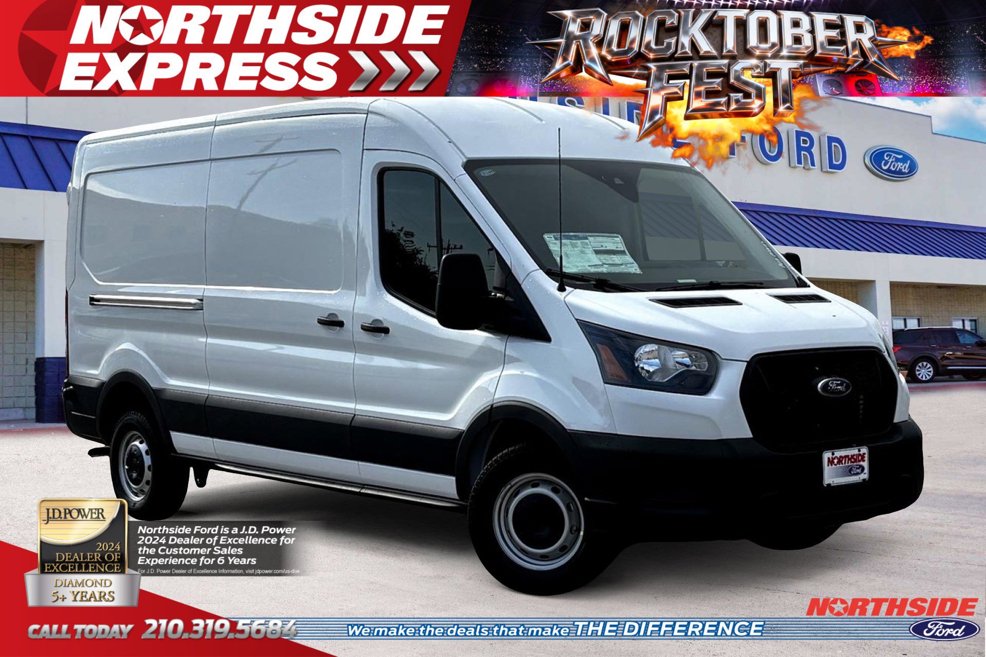 New 2025 Ford Transit 250 148 Medium Roof