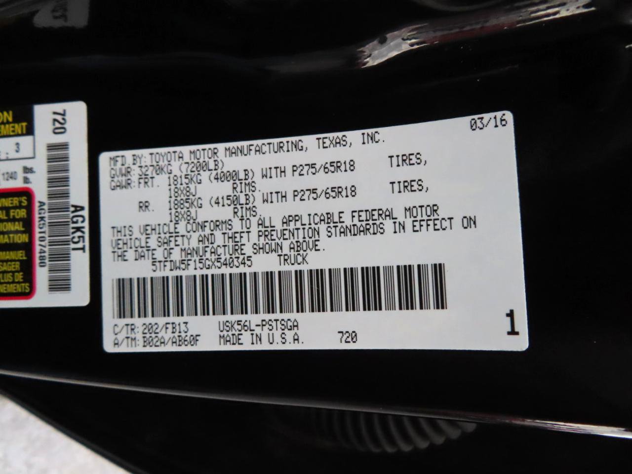 Used 2016 Toyota Tundra SR5 w/ TRD Off Road Package image 24