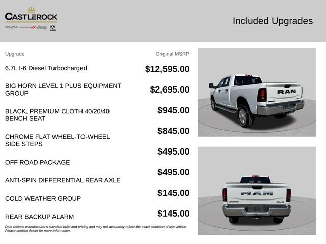 Certified 2025 RAM 2500 Big Horn AWD/4WD image 6