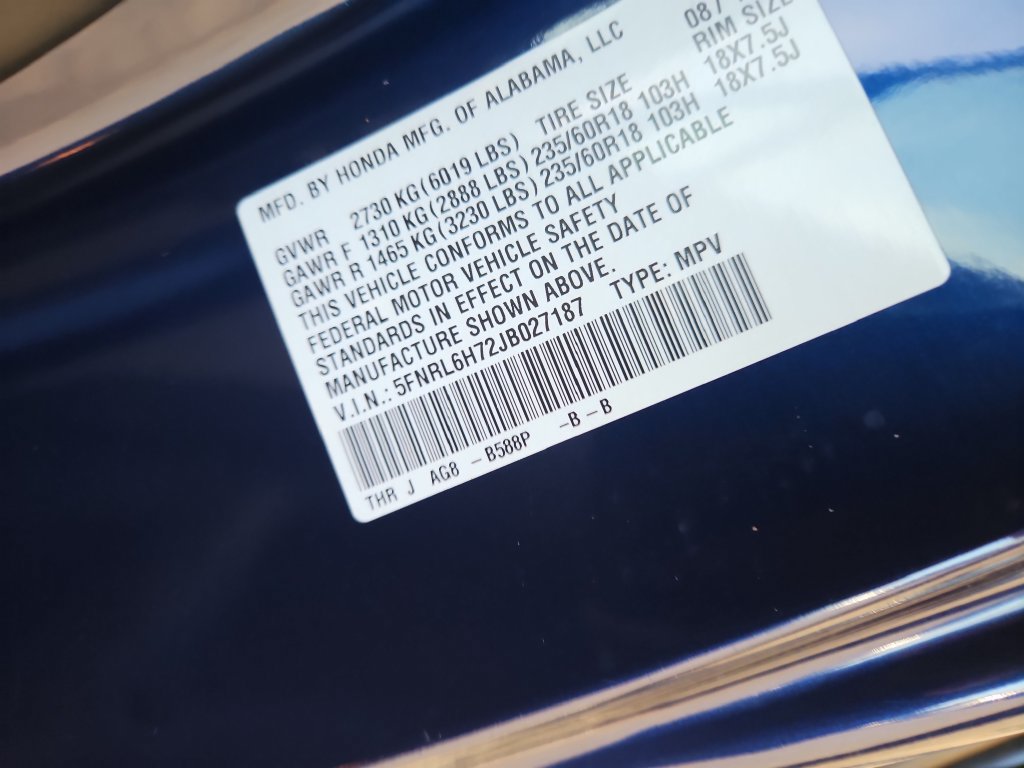 Used 2018 Honda Odyssey EX-L image 14