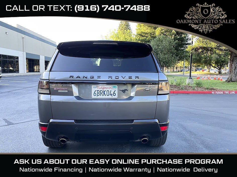 Used 2014 Land Rover Range Rover Sport Supercharged AWD/4WD image 6