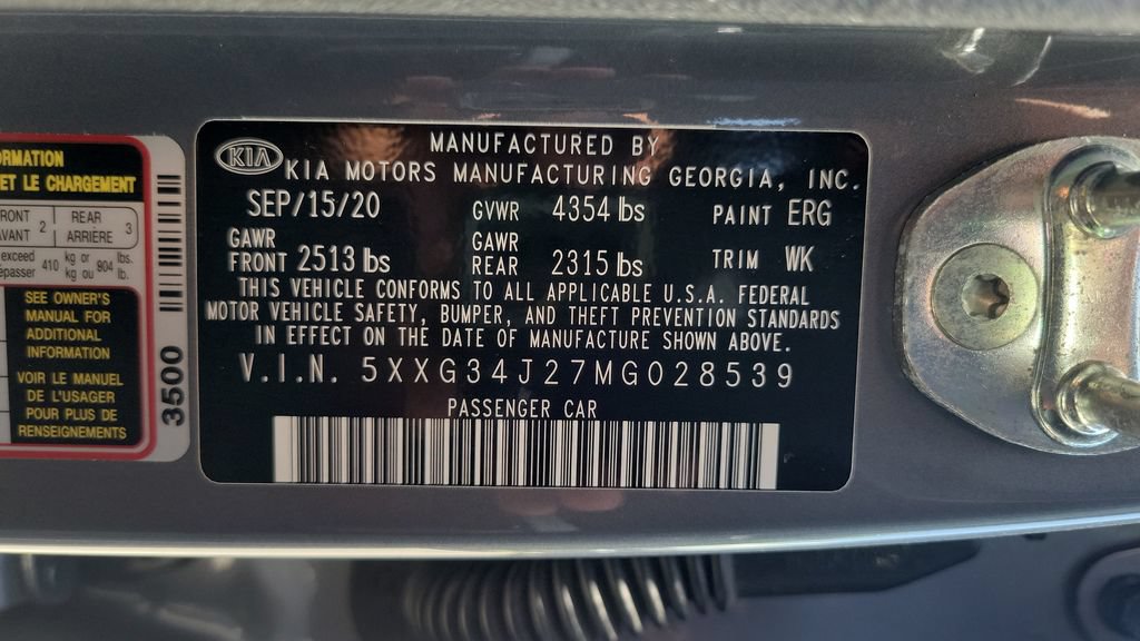 Used 2021 Kia K5 EX FWD image 23