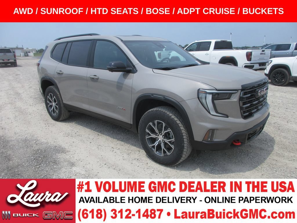 New 2026 GMC Acadia AT4