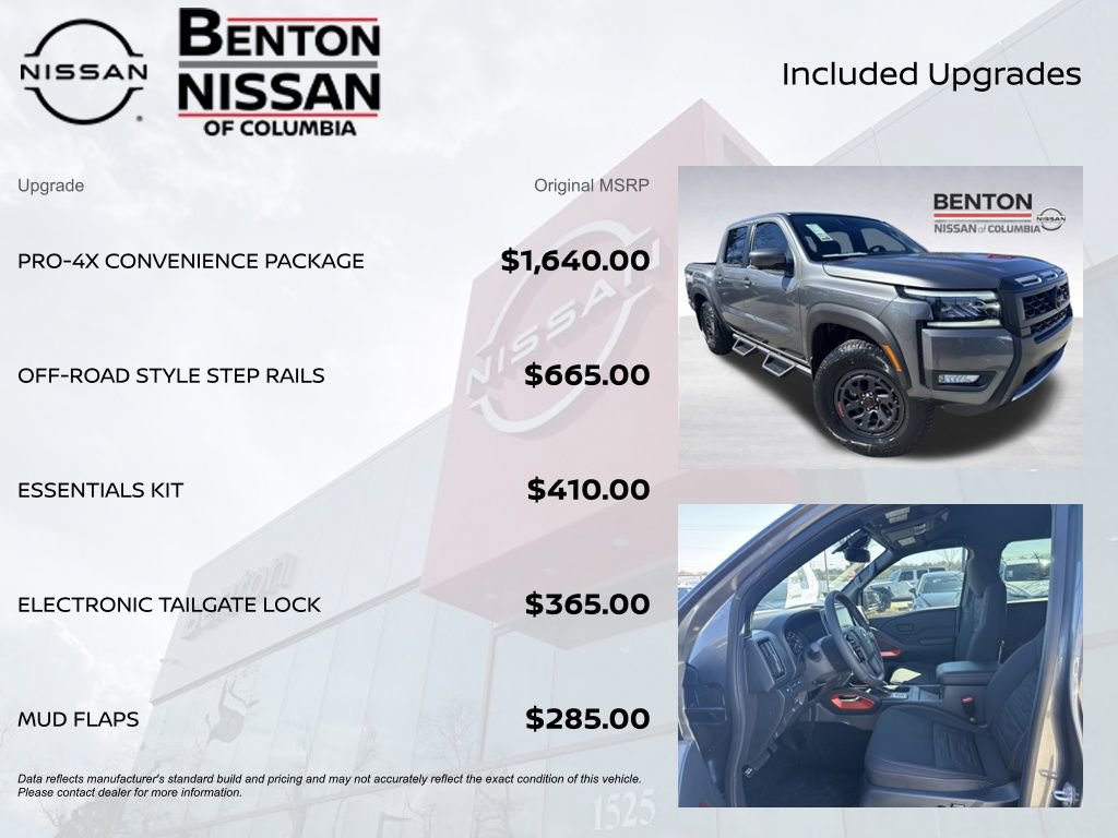 New 2026 Nissan Frontier PRO-4X w/ Pro-4x Convenience Package image 7