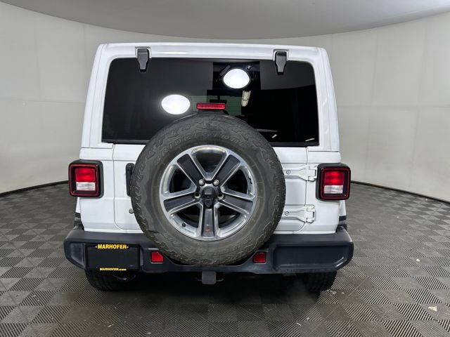 Used 2019 Jeep Wrangler Unlimited Sahara w/ Uconnect 4C Nav & Sound Group image 4