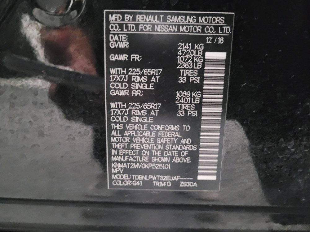 Used 2019 Nissan Rogue S w/ Special Edition Package AWD/4WD image 33