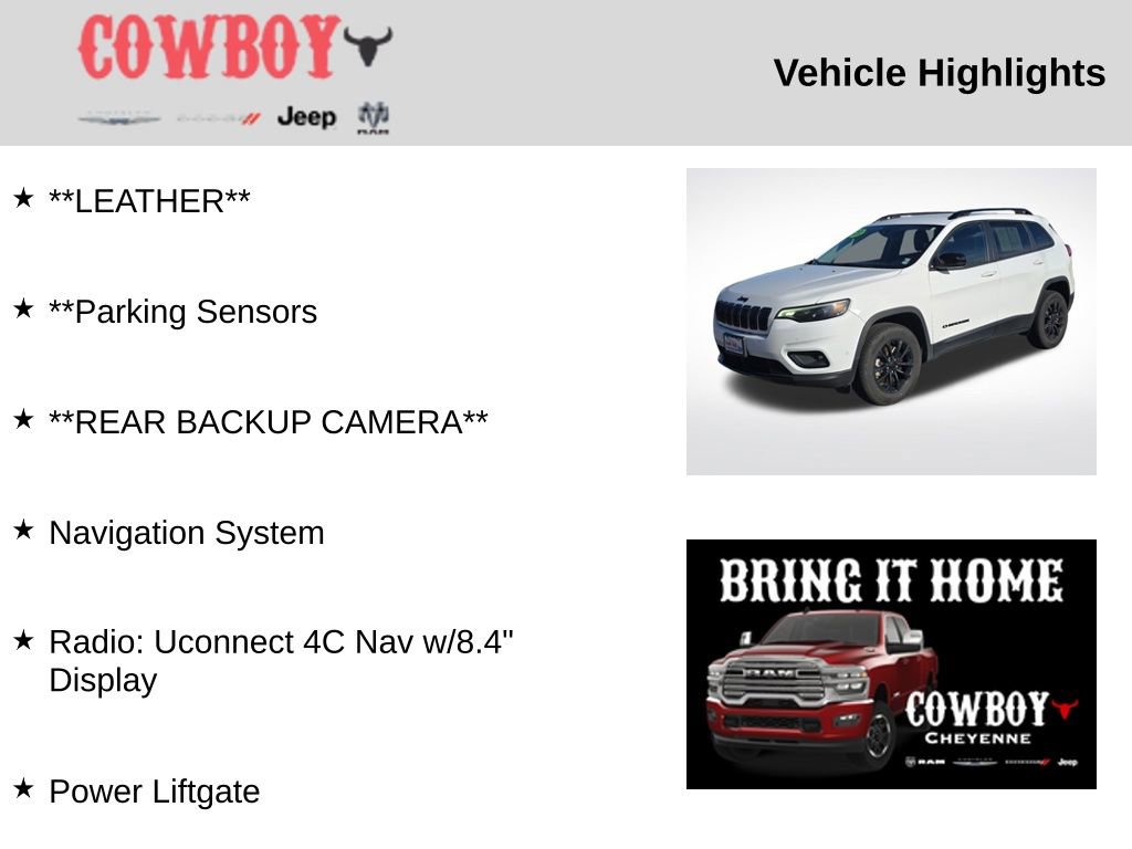 Used 2023 Jeep Cherokee Altitude Lux image 2