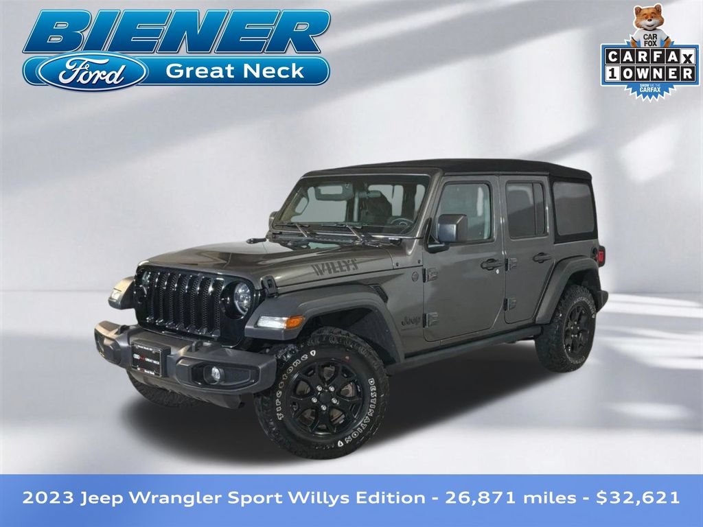 Used 2023 Jeep Wrangler Unlimited Sport