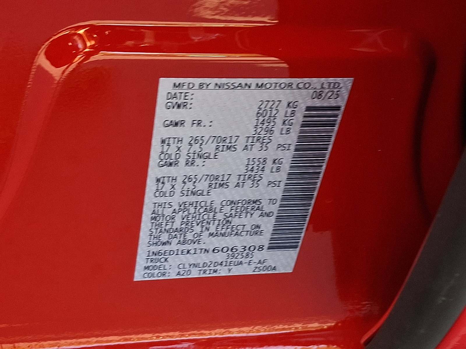 New 2026 Nissan Frontier PRO-4X image 11