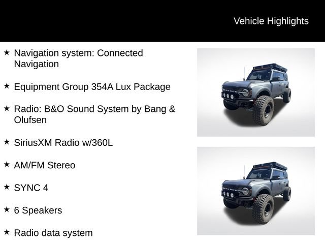 Used 2022 Ford Bronco Wildtrak AWD/4WD image 8