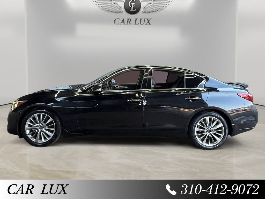 Used 2022 INFINITI Q50 Luxe w/ Cargo Package AWD/4WD image 2