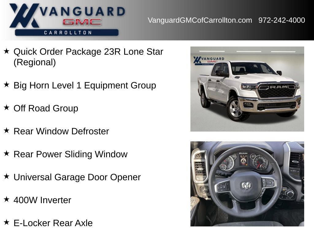 Used 2025 RAM 1500 Lone Star image 6