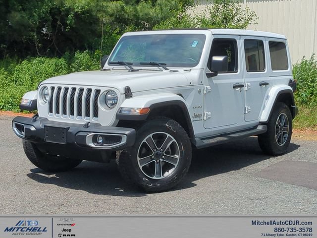Certified 2023 Jeep Wrangler Unlimited Sahara w/ Safety Group AWD/4WD image 1