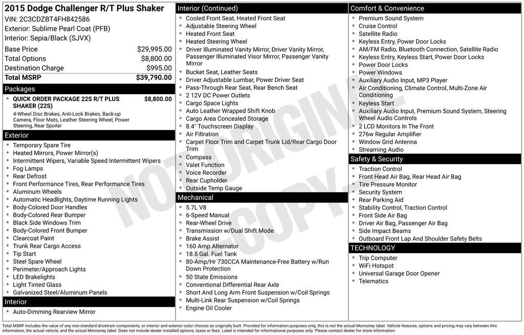 Used 2015 Dodge Challenger R/T Plus image 30
