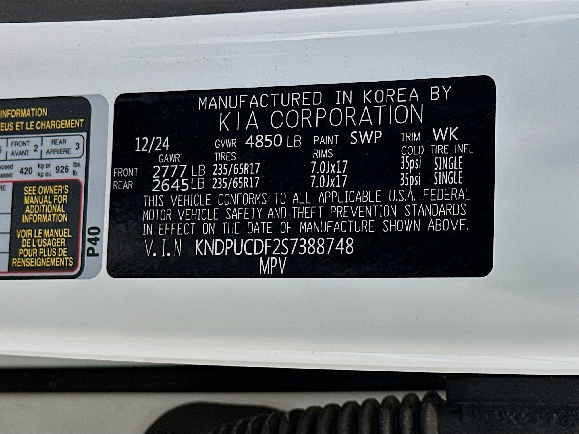 Used 2025 Kia Sportage LX image 12