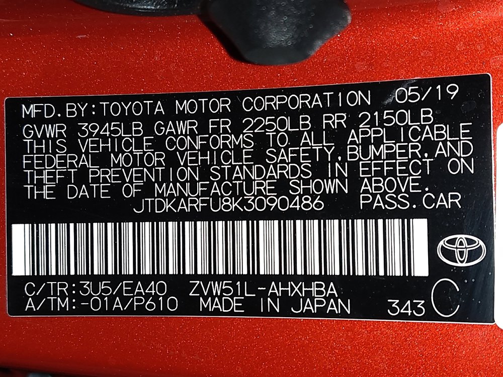 Used 2019 Toyota Prius Limited image 33