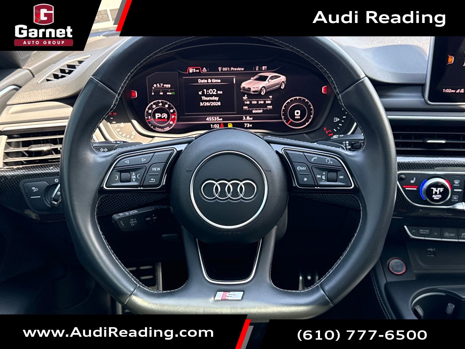 Used 2019 Audi S5 Prestige w/ S Sport Package image 14