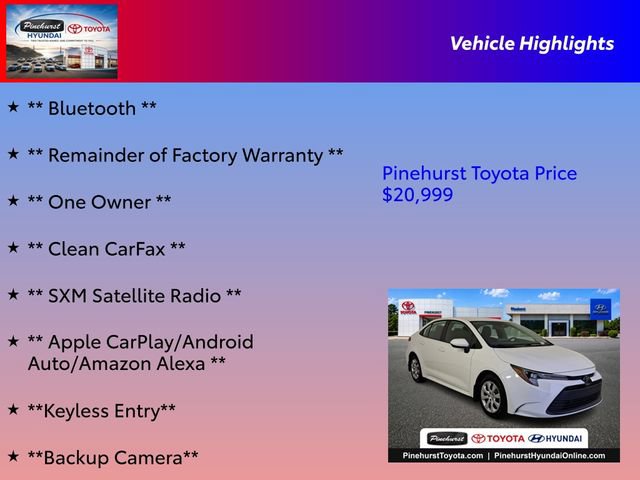 Used 2025 Toyota Corolla LE FWD image 16