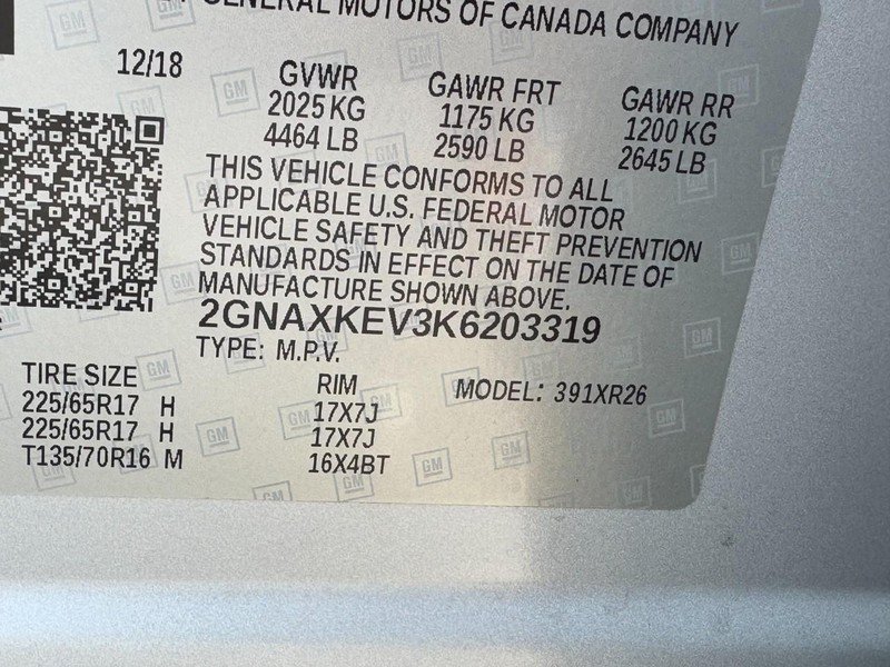Used 2019 Chevrolet Equinox LT FWD image 22