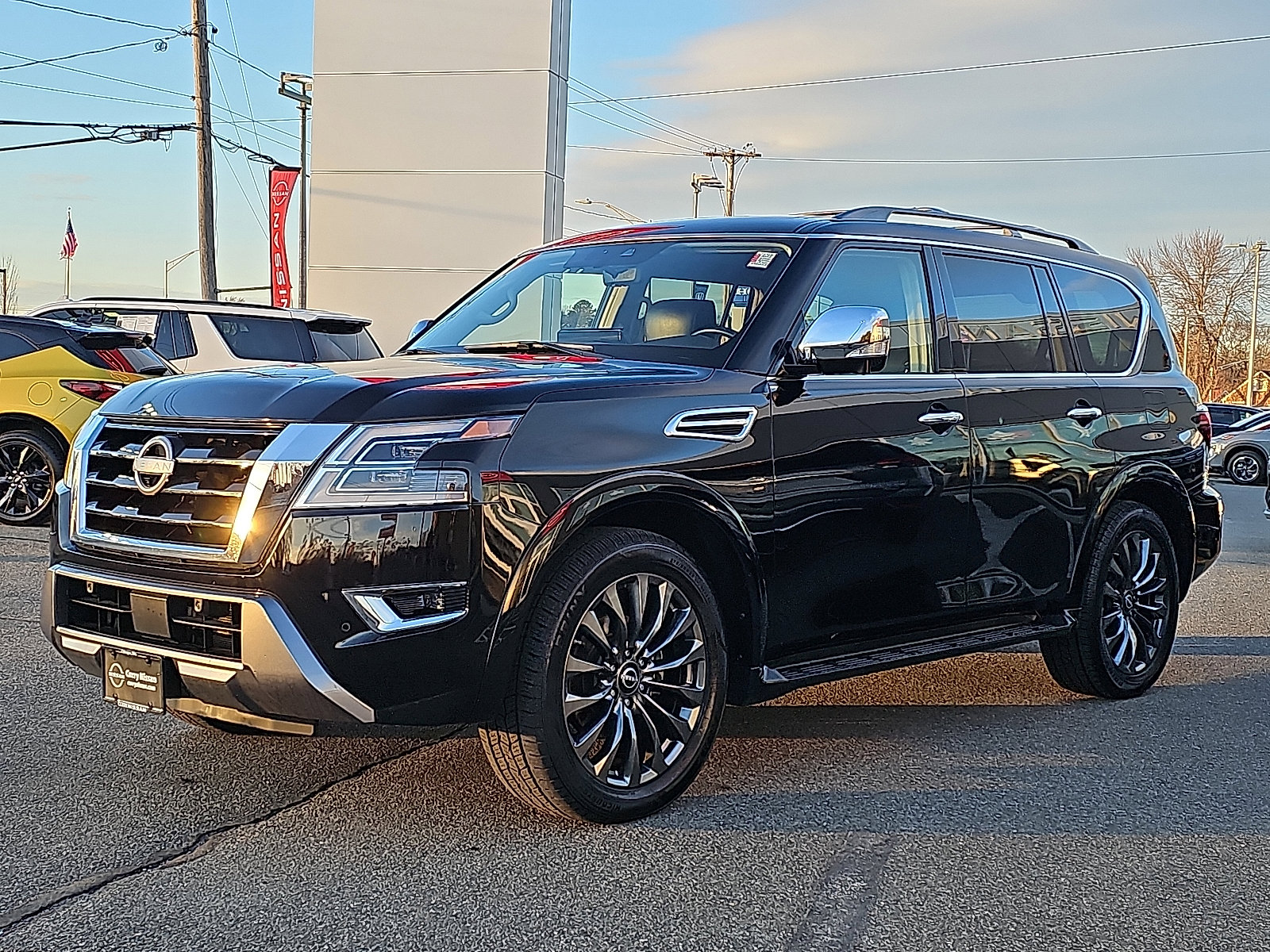 Certified 2022 Nissan Armada Platinum w/ Captain's Chairs Package image 3