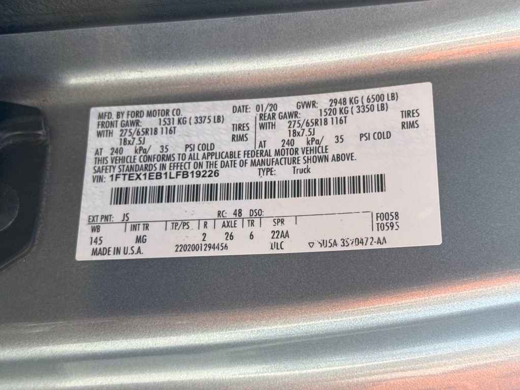 Used 2020 Ford F150 XLT w/ Equipment Group 302A Luxury image 29