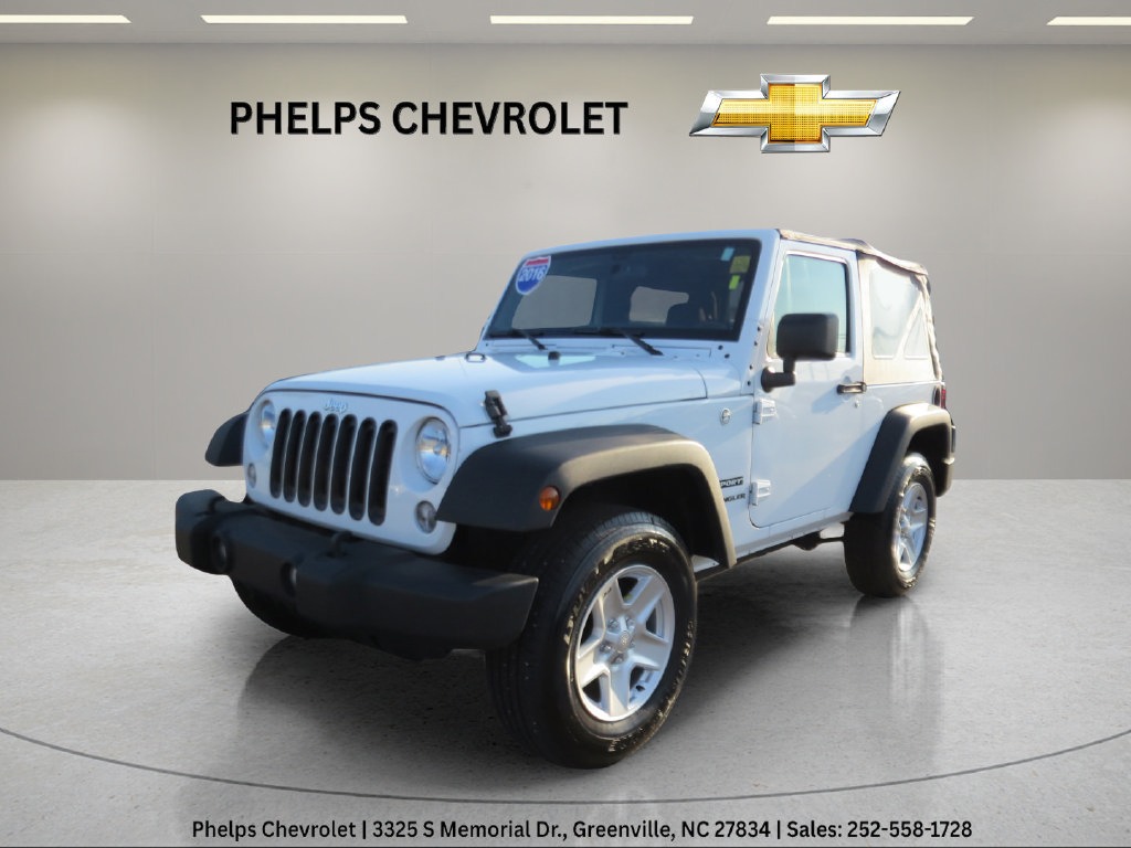 Used 2016 Jeep Wrangler Sport w/ Connectivity Group AWD/4WD image 3