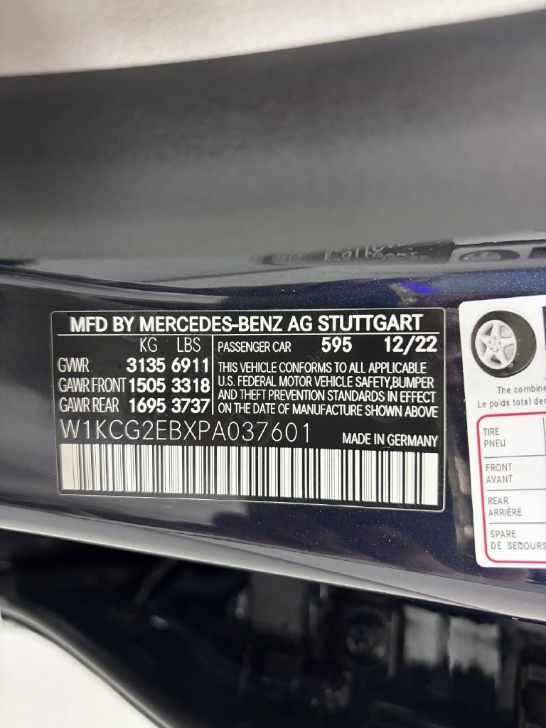 Certified 2023 Mercedes-Benz EQS 450+ 4MATIC Sedan image 26