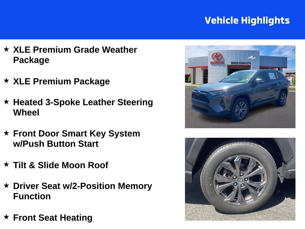 Used 2023 Toyota RAV4 XLE Premium AWD/4WD image 4