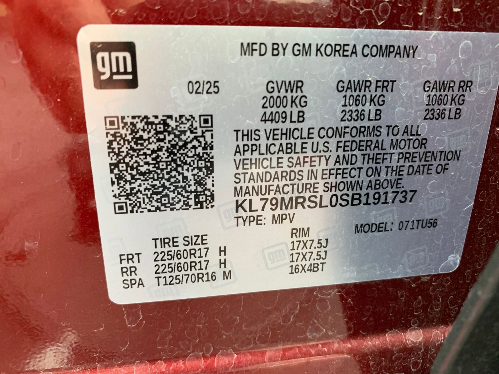 Used 2025 Chevrolet TrailBlazer LT image 27