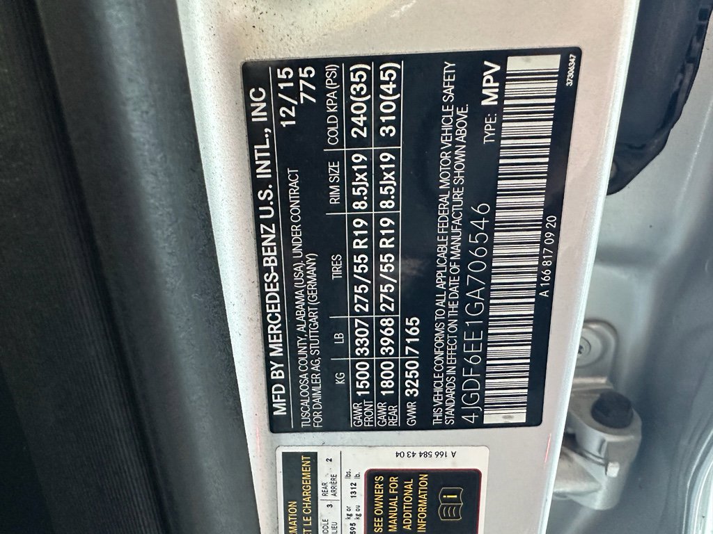 Used 2016 Mercedes-Benz GL 450 4MATIC image 34