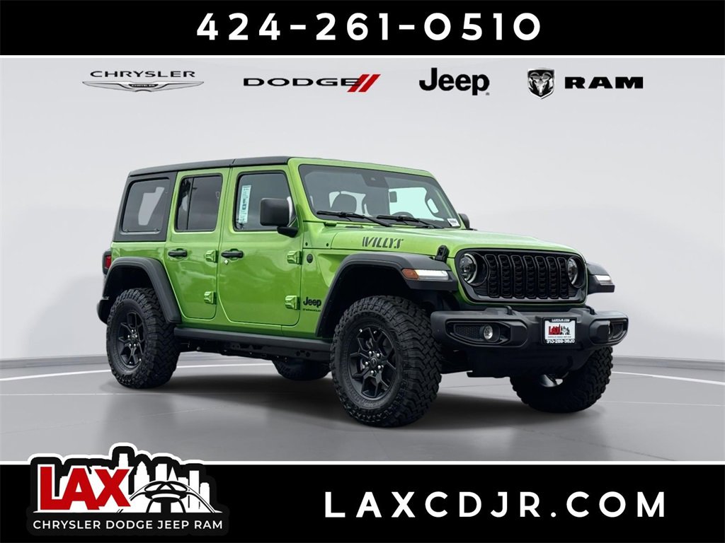 New 2025 Jeep Wrangler Willys