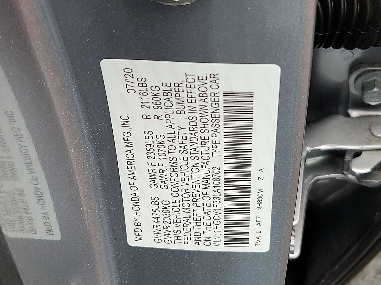Used 2020 Honda Accord Sport image 26