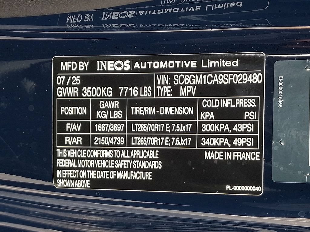 New 2025 INEOS Grenadier AWD/4WD image 8