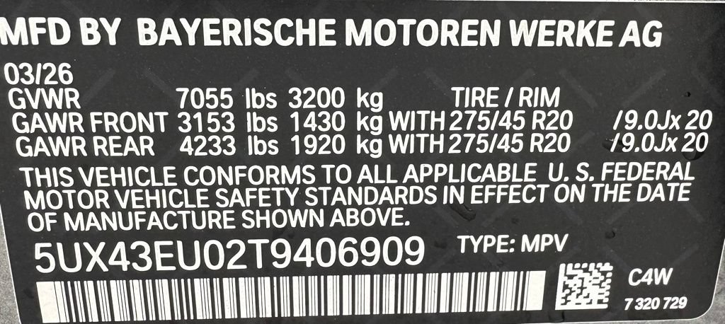 New 2026 BMW X5 xDrive50e w/ M Sport Package AWD/4WD image 39