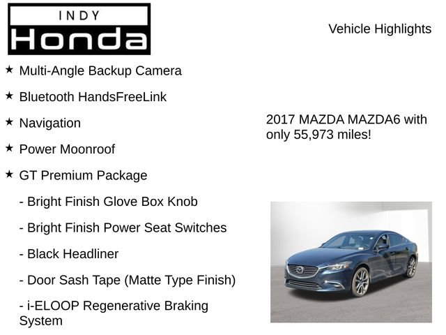 Used 2017 MAZDA MAZDA6 Grand Touring FWD image 7
