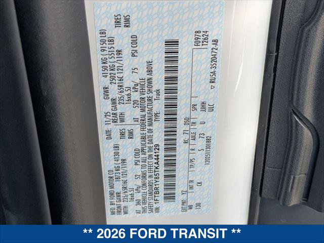 New 2026 Ford Transit 250 Low Roof image 21