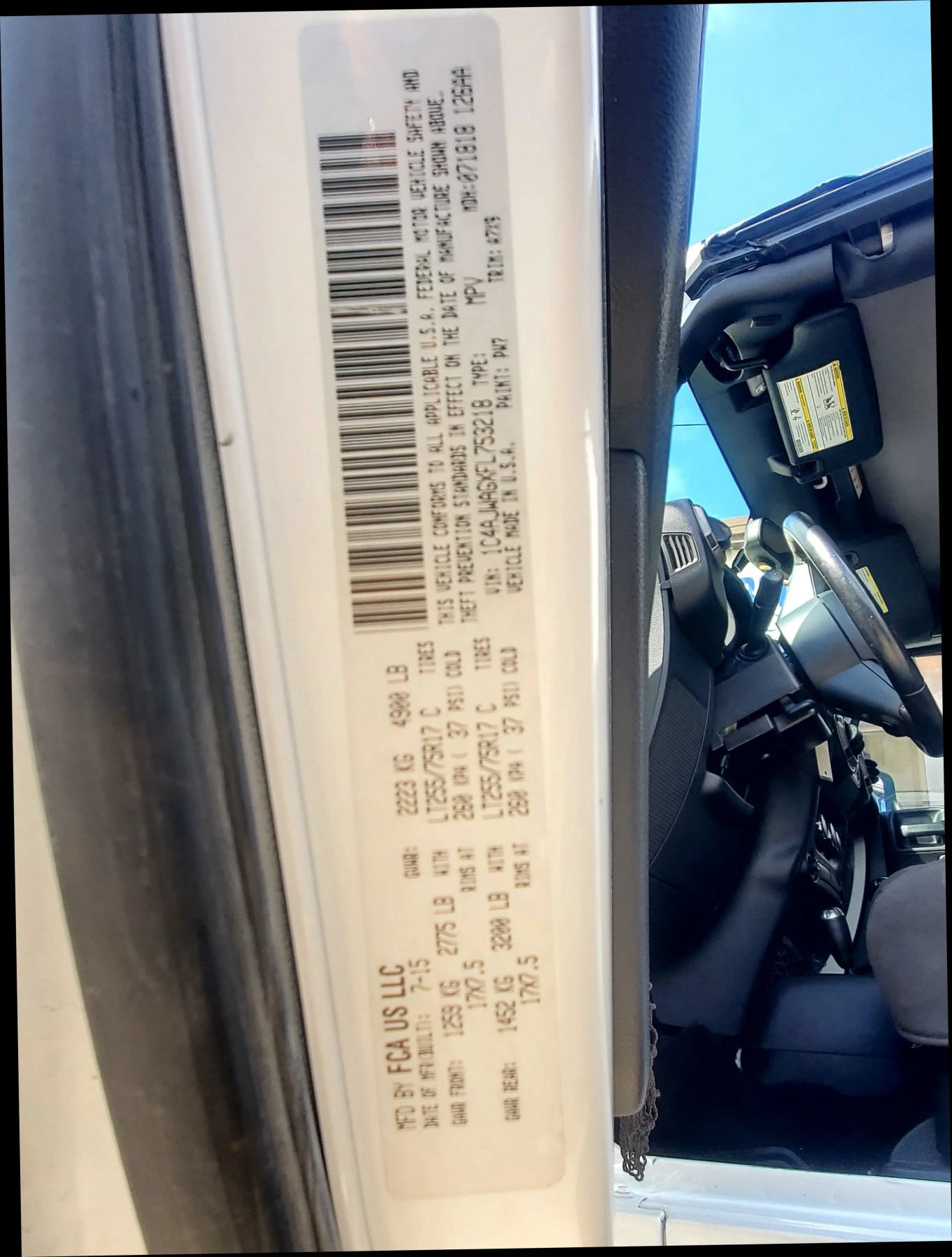 Used 2015 Jeep Wrangler Sport AWD/4WD image 52