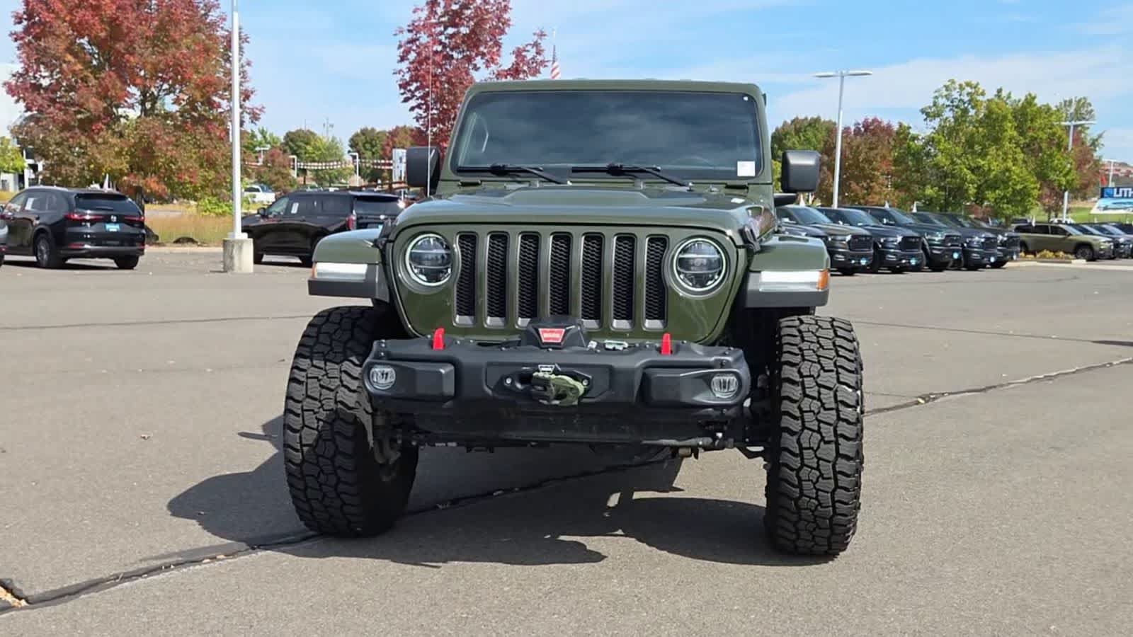 Used 2021 Jeep Wrangler Unlimited Rubicon AWD/4WD image 3