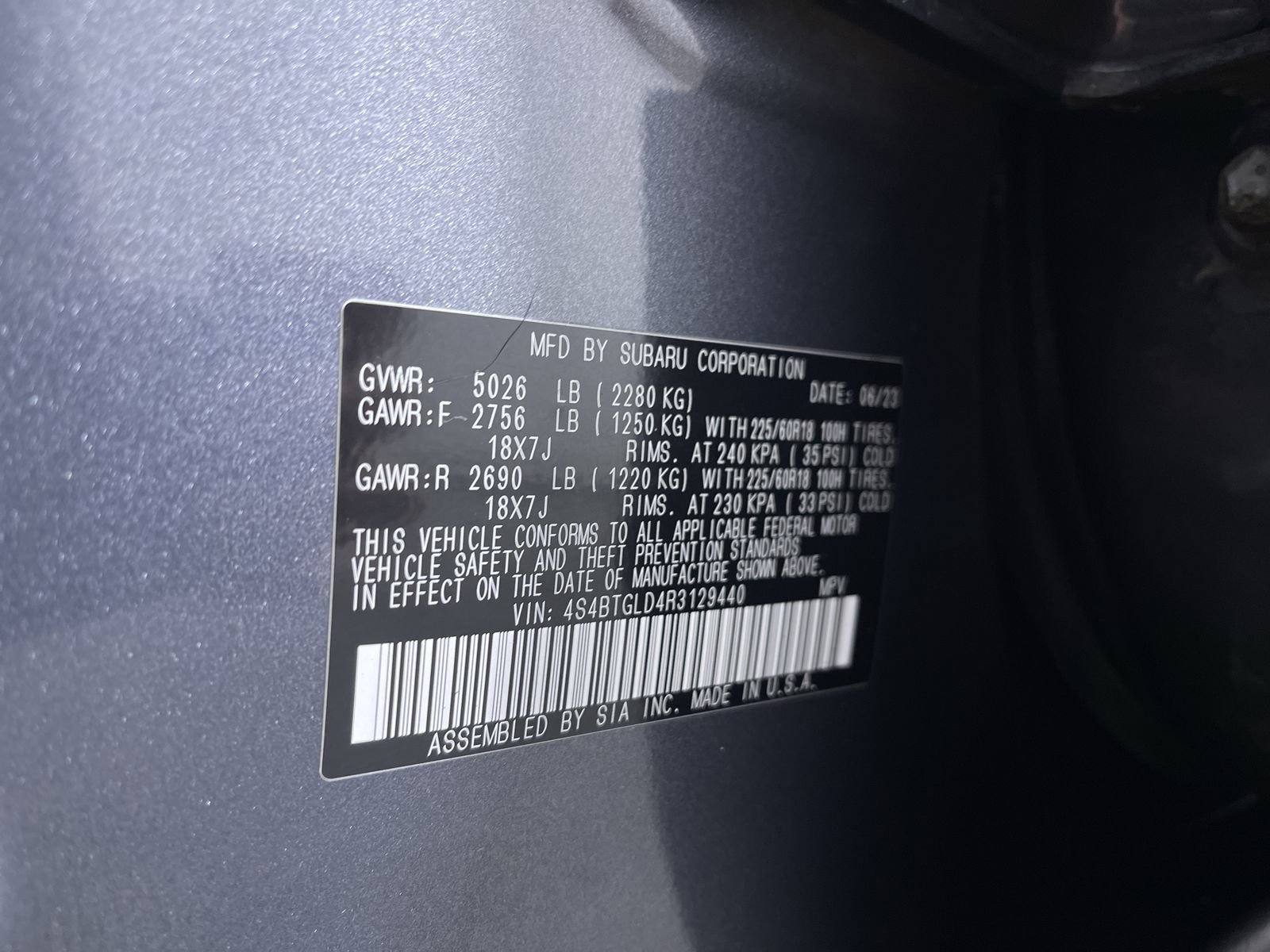 Used 2024 Subaru Outback Onyx Edition XT AWD/4WD image 11
