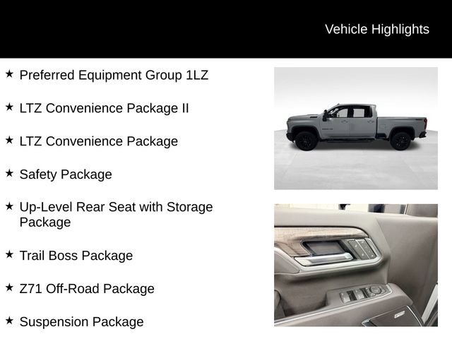 Certified 2025 Chevrolet Silverado 2500 LTZ w/ Trail Boss Package AWD/4WD image 27