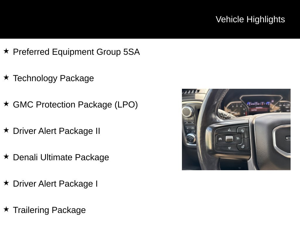 Used 2019 GMC Sierra 1500 Denali w/ Denali Ultimate Package AWD/4WD image 11