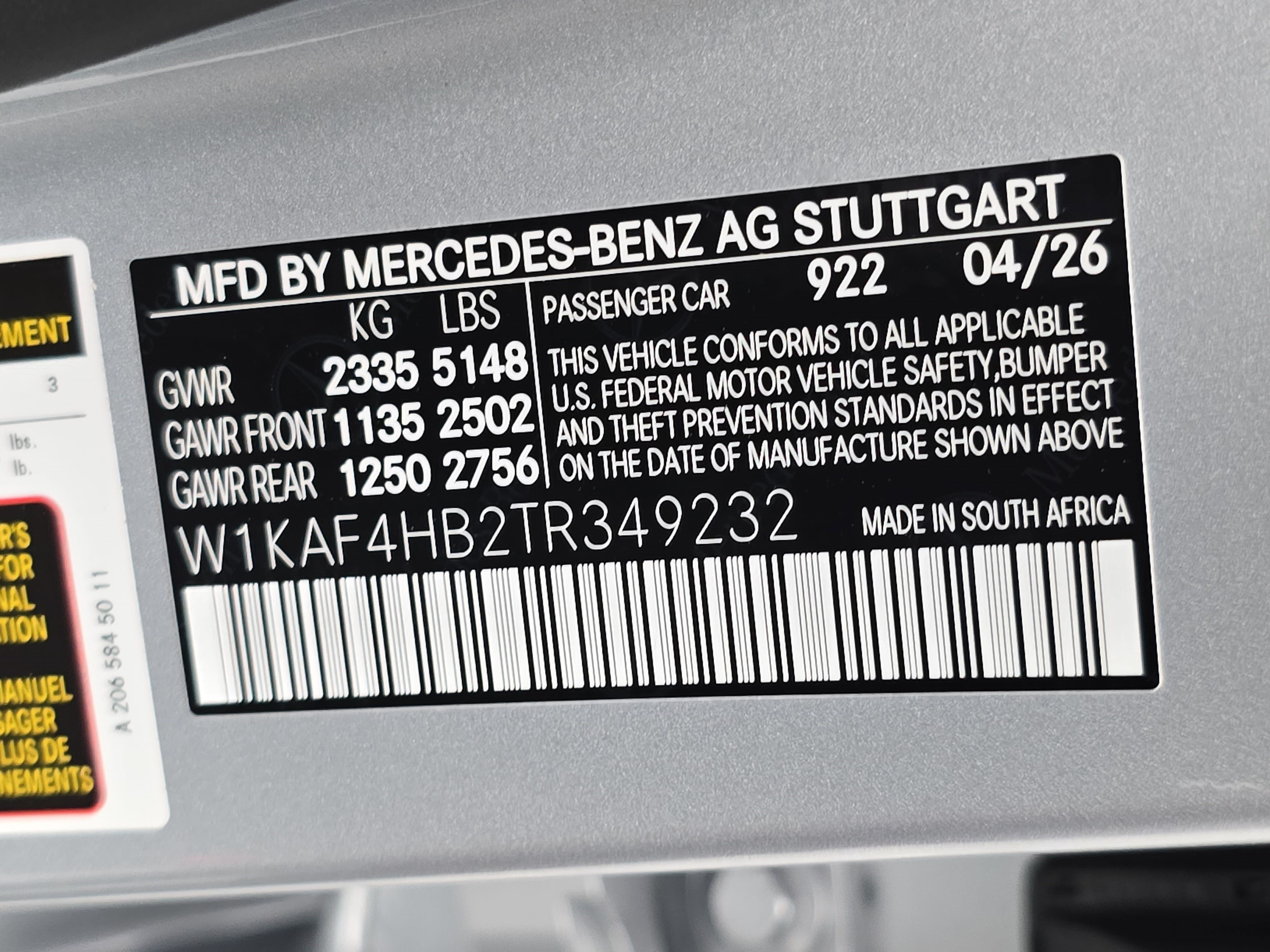 New 2026 Mercedes-Benz C 300 4MATIC Sedan image 36