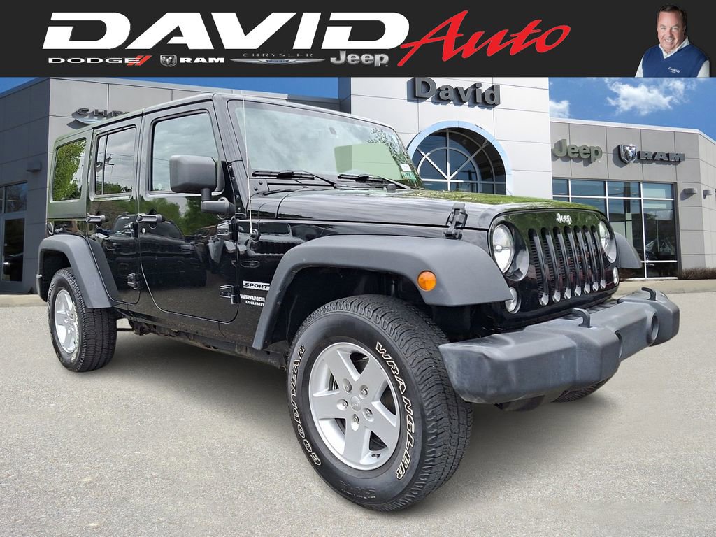 Used 2017 Jeep Wrangler Unlimited Sport w/ Quick Order Package 24S AWD/4WD 360° Tour