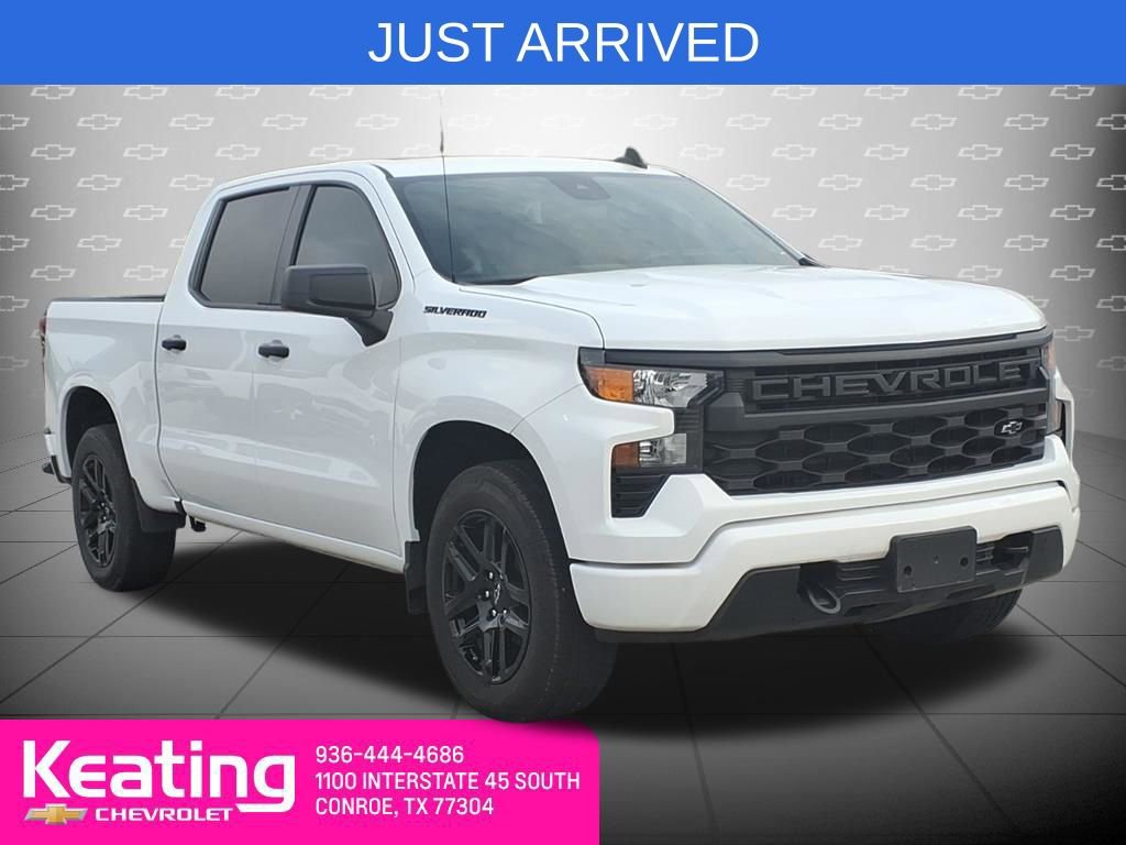 Used 2024 Chevrolet Silverado 1500 Custom w/ LPO, Dark Essentials Package