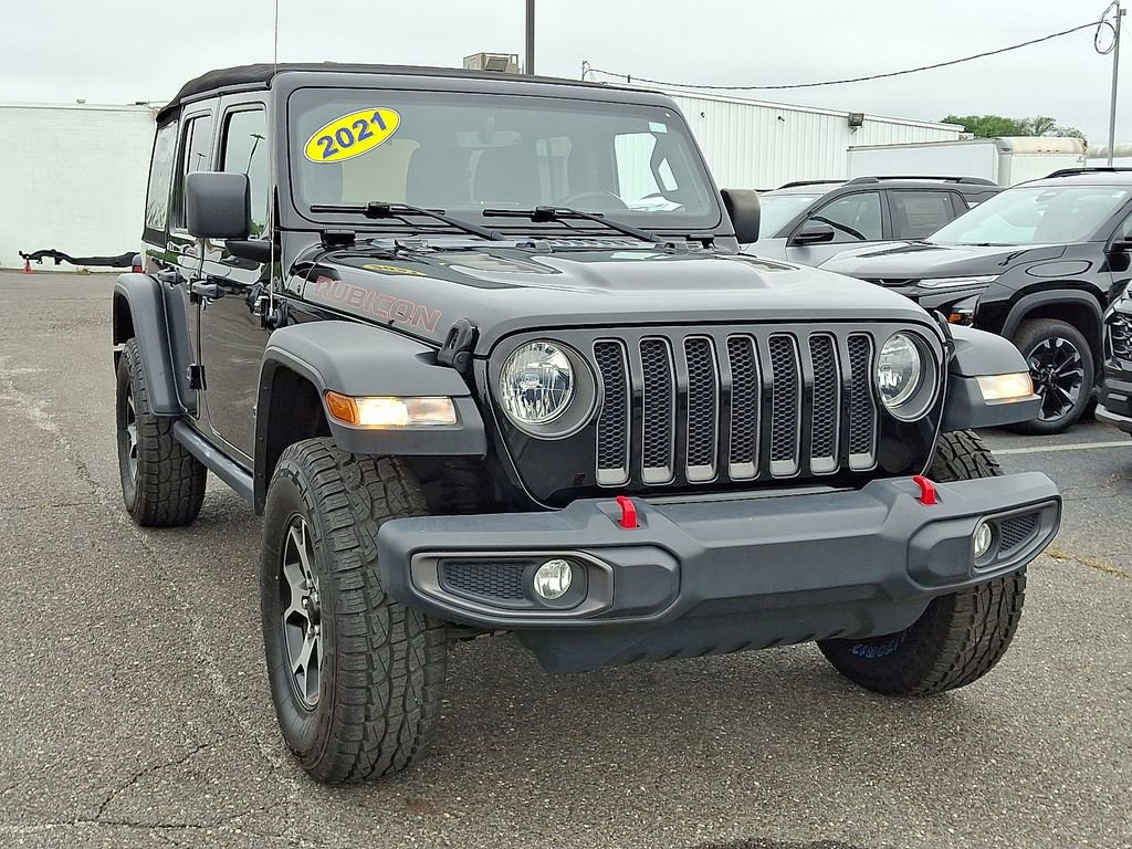 Used 2021 Jeep Wrangler Unlimited Rubicon AWD/4WD image 2