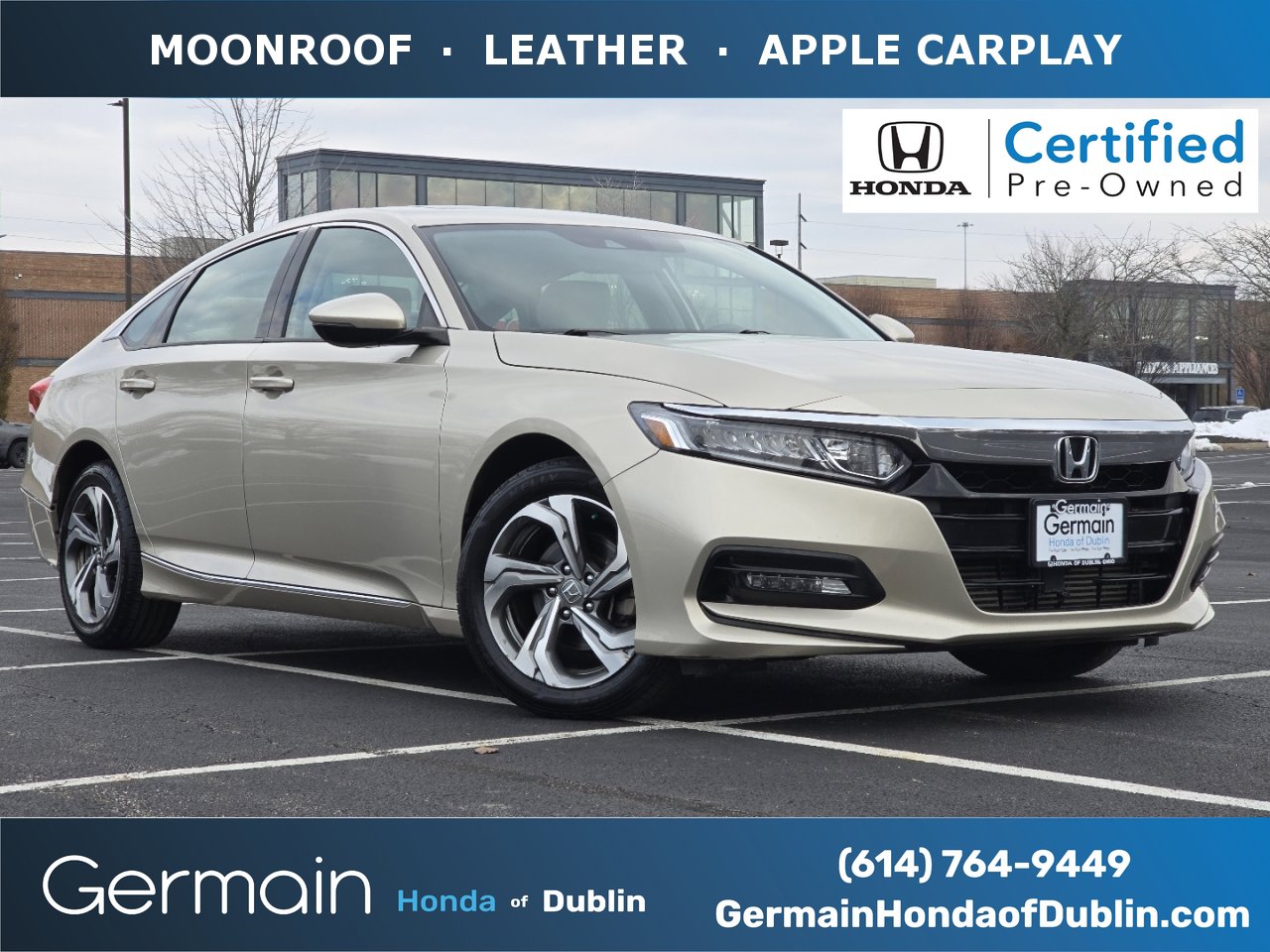 Certified 2018 Honda Accord EX-L image 1