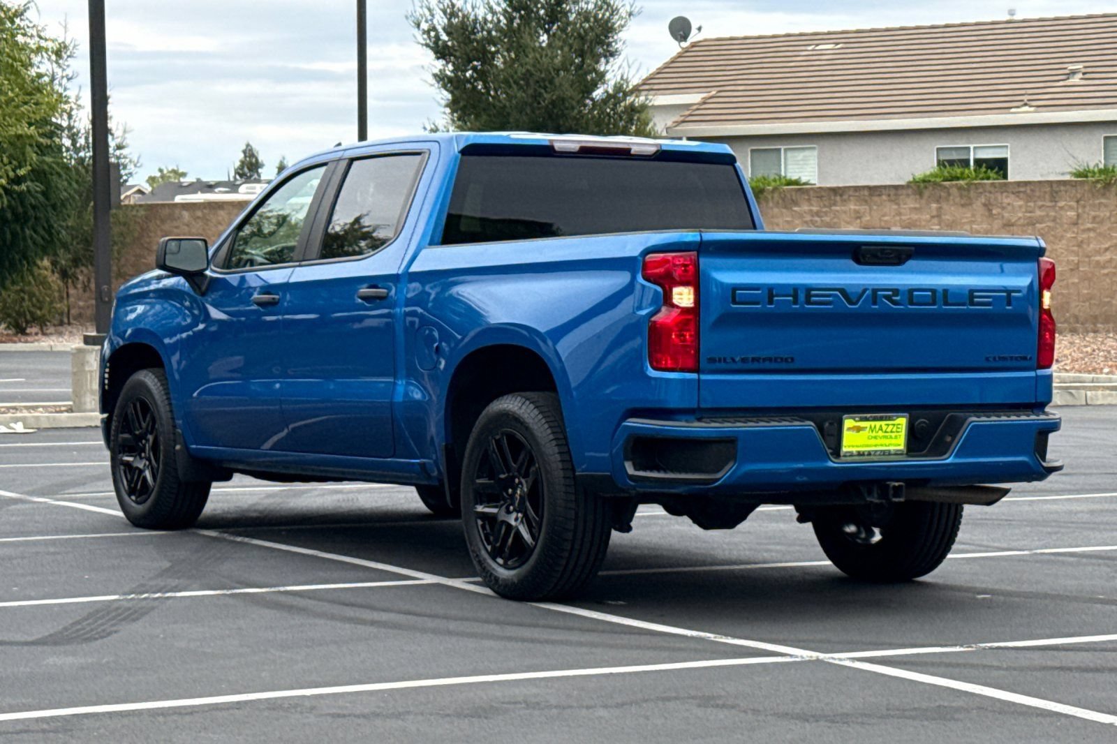 Used 2023 Chevrolet Silverado 1500 Custom w/ LPO, Dark Essentials Package RWD image 3