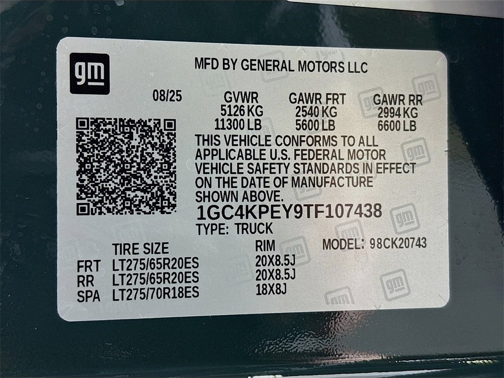 New 2026 Chevrolet Silverado 2500 LTZ w/ LTZ Plus Package image 33